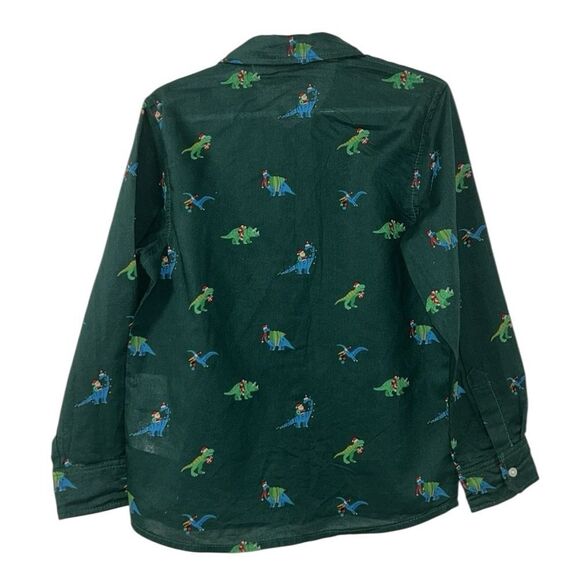 H&M Boys Green Button Down Shirt Bundle(Size 4-6yrs) - Picture 4 of 7